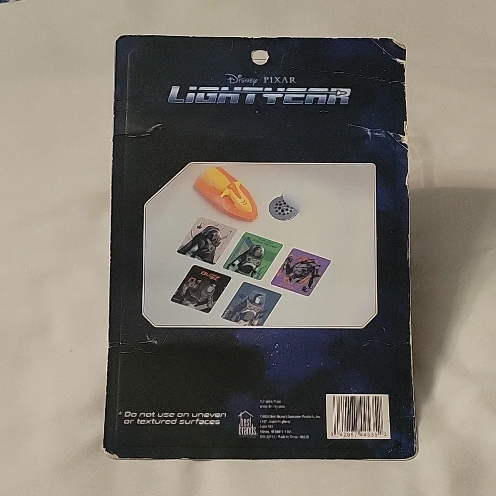 NEW Disney Pixar Buzz Lightyear Anti-Slip Safety Tub Treads - Set of 5 Designs